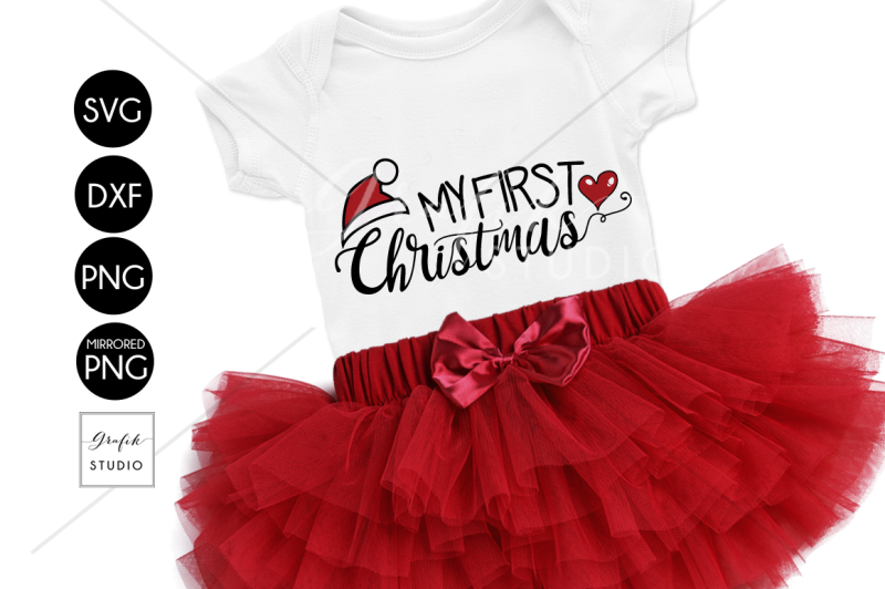 my-first-christmas-cute-christmas-svg-file-bundle