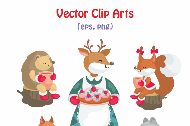 winter-tea-party-vector-clip-art