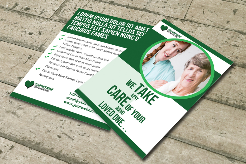 old-house-flyer-template