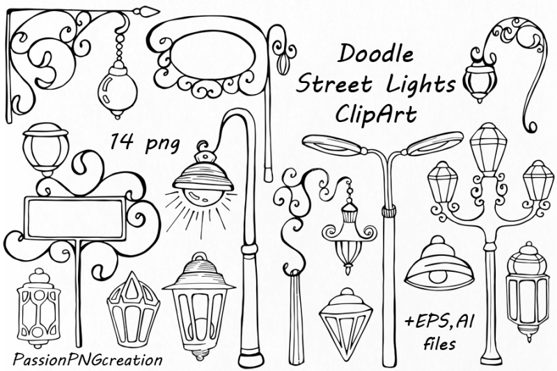 doodle-street-lights-clipart