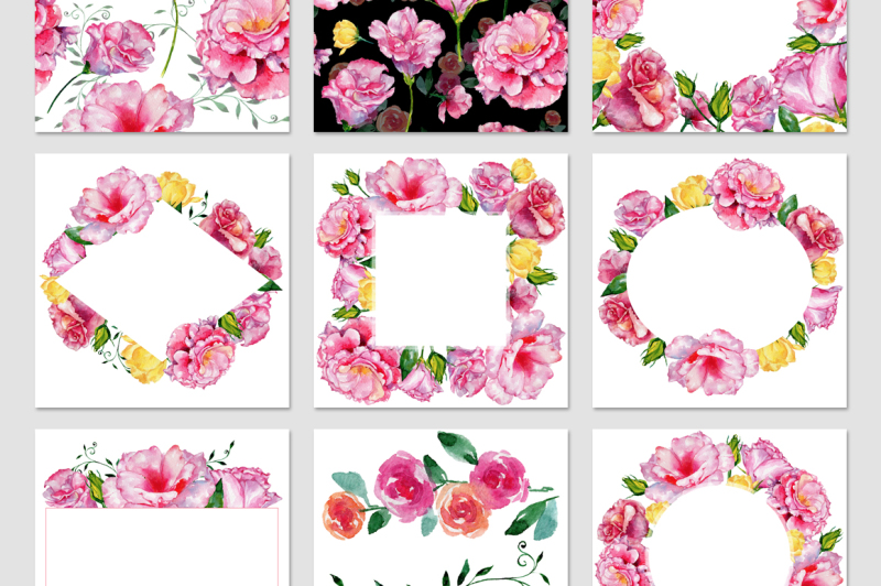roses-flowers-png-watercolor-set