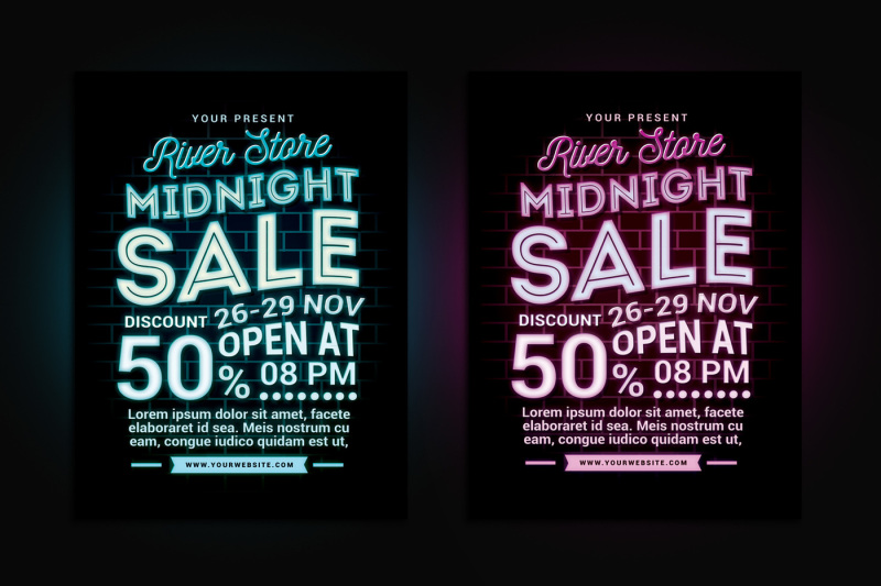 midnight-sale-flyer-poster