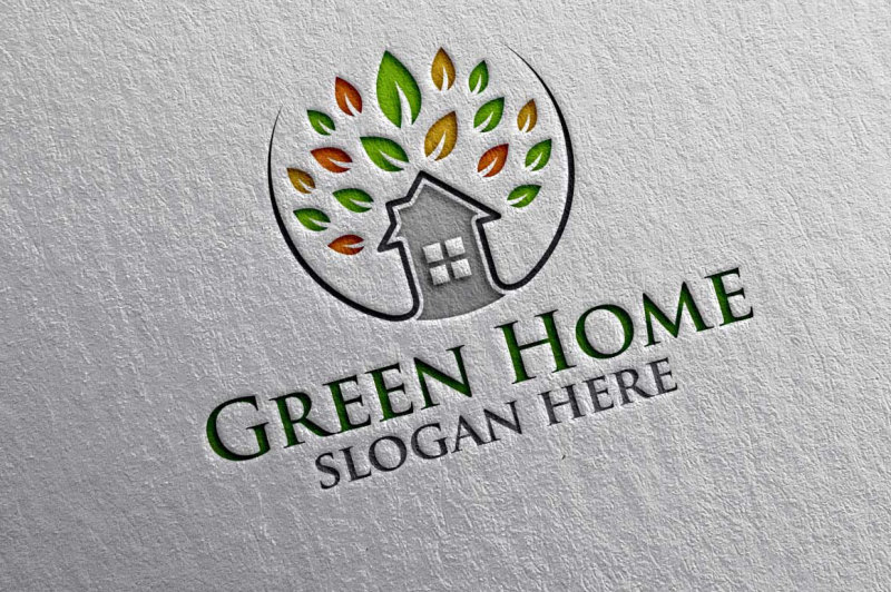 real-estate-logo-green-home-logo-2