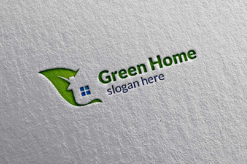 real-estate-logo-green-home-logo-4