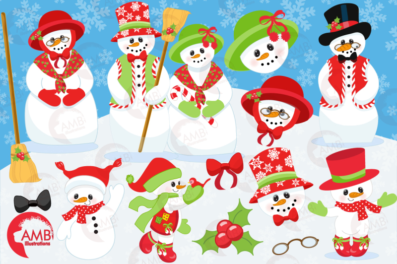 snowman-family-clipart-graphics-illustrations-amb-566