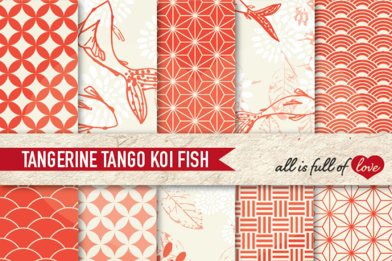 tangerine-tango-patterns-koi-fish-background-kit