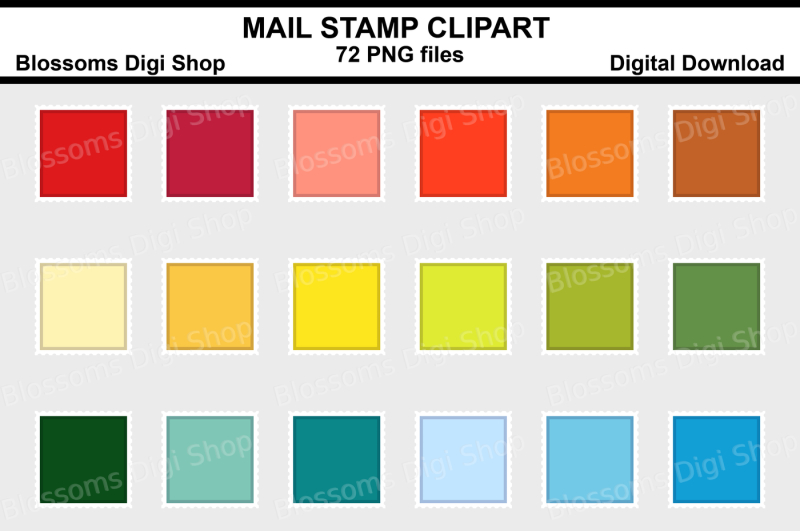 mail-stamp-clipart-2-designs-in-36-multi-colours-png-files