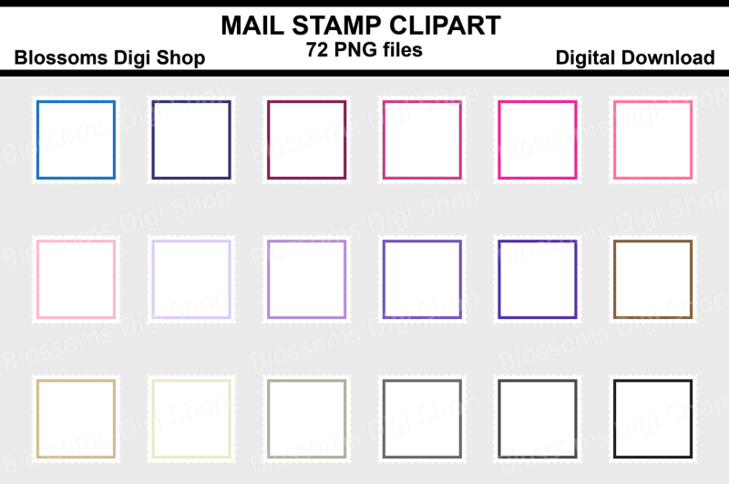 mail-stamp-clipart-2-designs-in-36-multi-colours-png-files