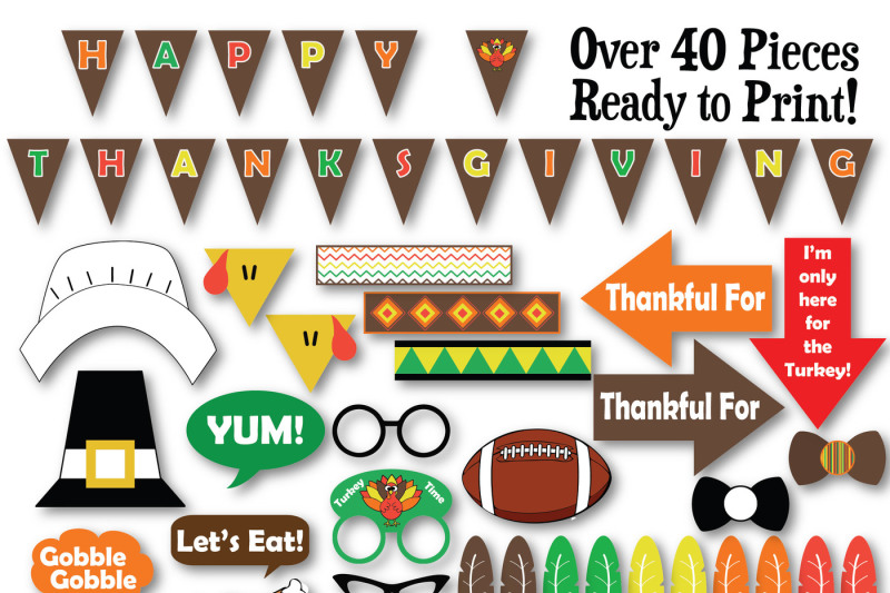 thanksgiving-photo-booth-props-svg-cut-files-dxf-png-jpeg-pdf-eps-ai