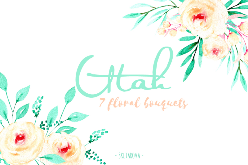 utah-floral-mint-bouquets