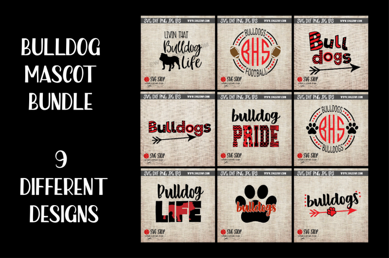 bulldogs-mascot-bundle