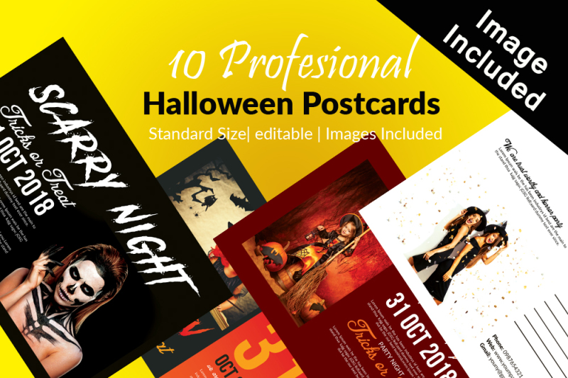 10-halloween-postcard-bundle