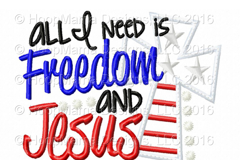all-i-need-is-freedom-and-jesus