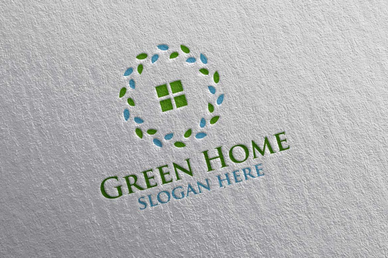 real-estate-logo-green-home-logo-8