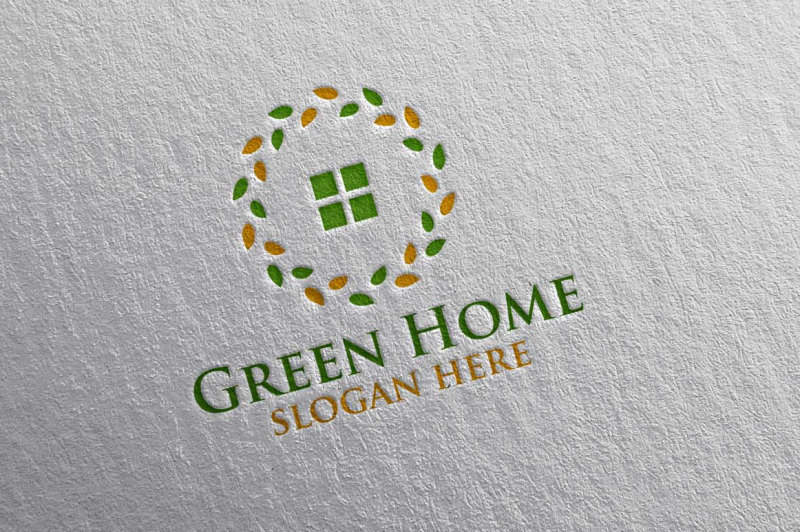 real-estate-logo-green-home-logo-8