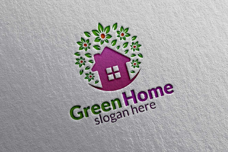 real-estate-logo-green-home-logo-12