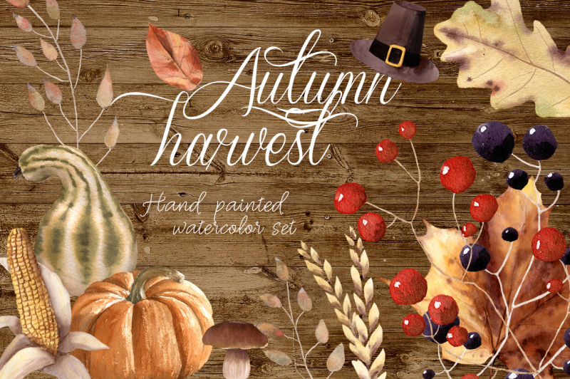 autumn-harvest-watercolor-clipart