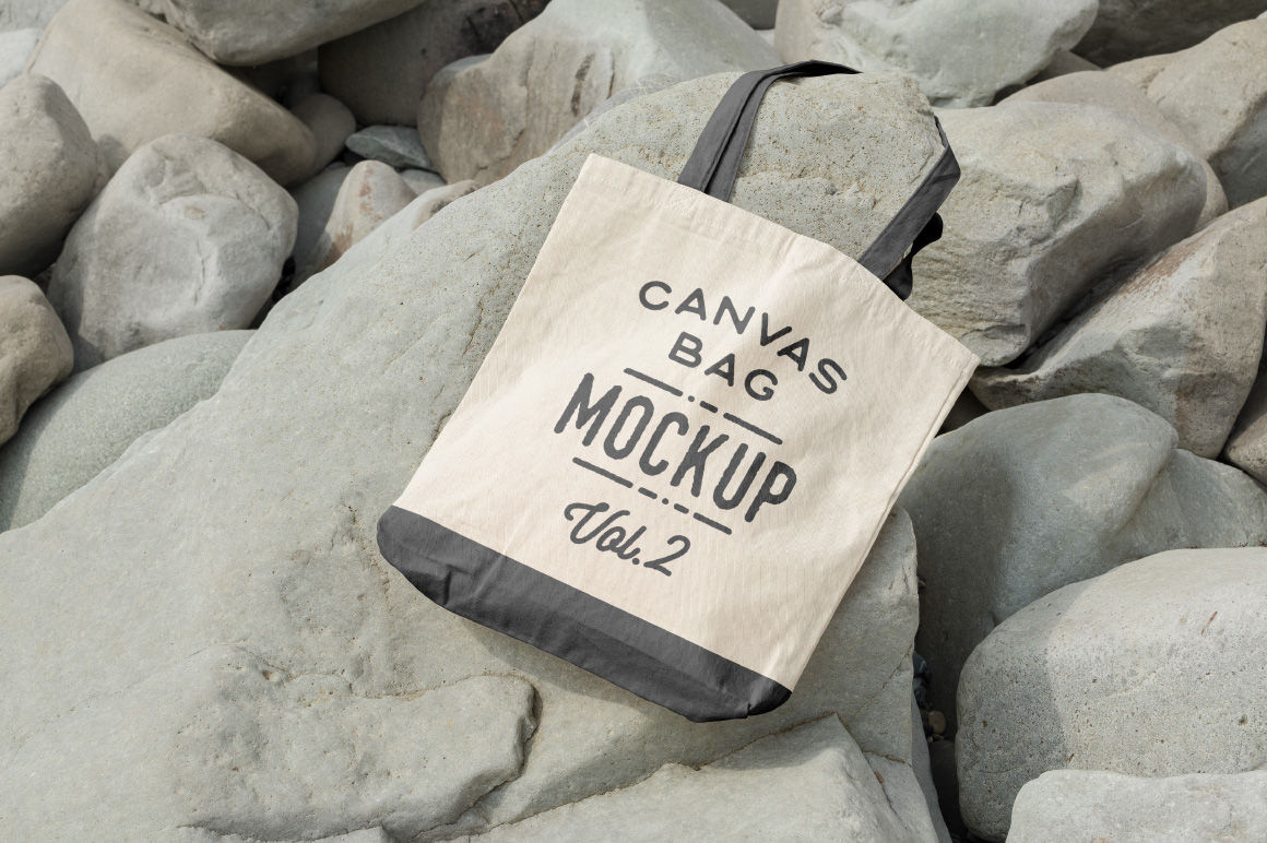 Download Canvas Tote Bag Mockups Pack Vol. 2 By Bulbfish ...