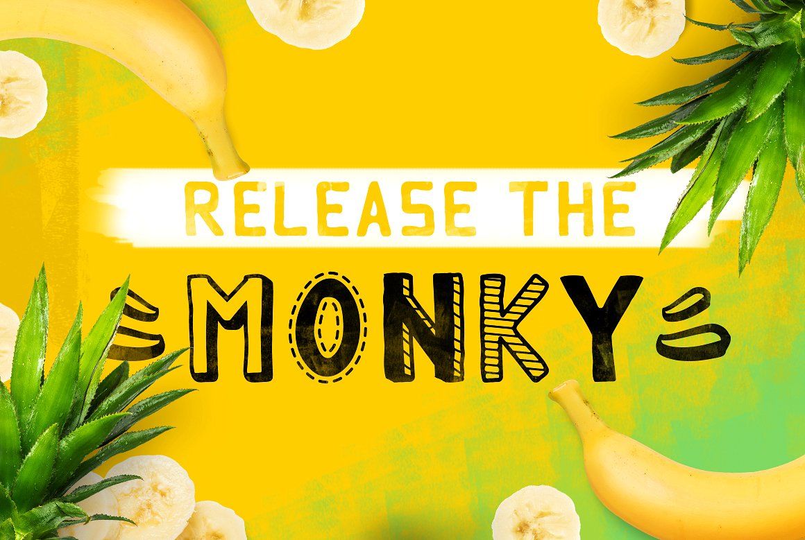 Meet Monkey Type, an international collective bananas about fonts