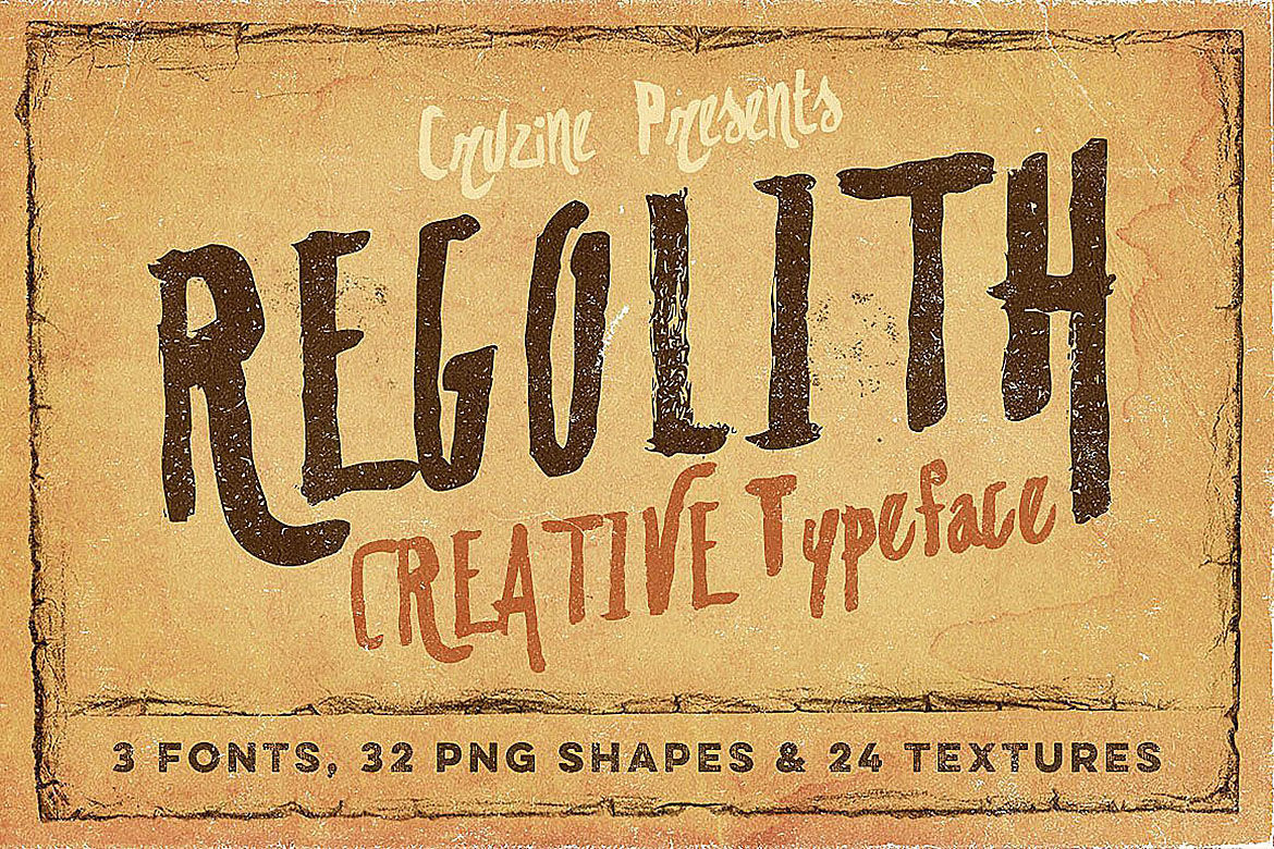 Regolith By Cruzine Design | TheHungryJPEG