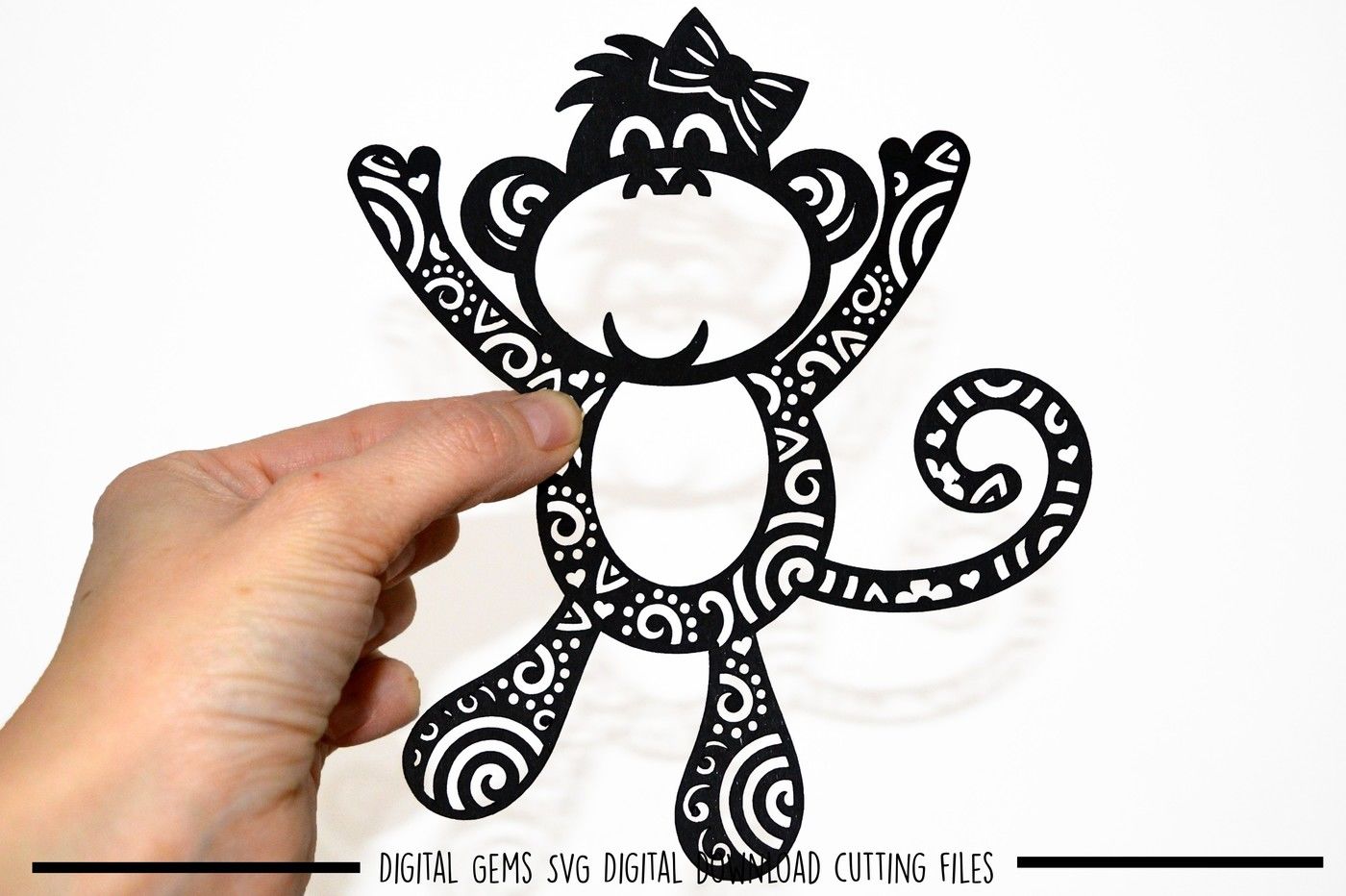 Mr And Mrs Monkey Svg Dxf Eps Files By Digital Gems Thehungryjpeg Com