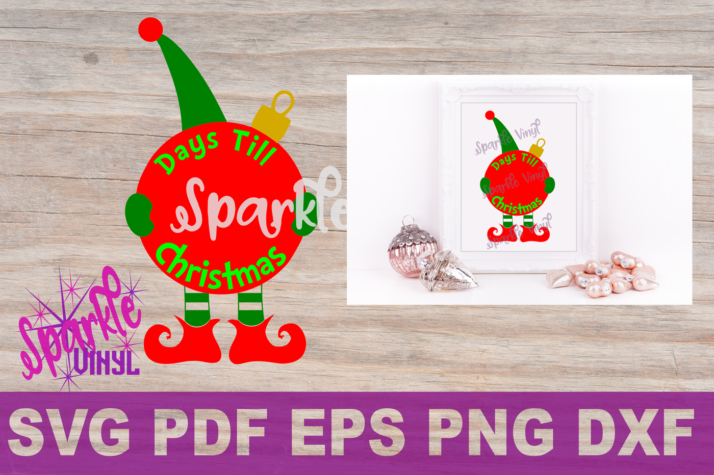 Svg Christmas Elf Countdown Sign Picture Printable Svg Cut File For Cricut Or Silhouette Dxf Eps Png Pdf Elf Clipart Diy Sign Stencil By Sparkle Vinyl Designs Thehungryjpeg Com
