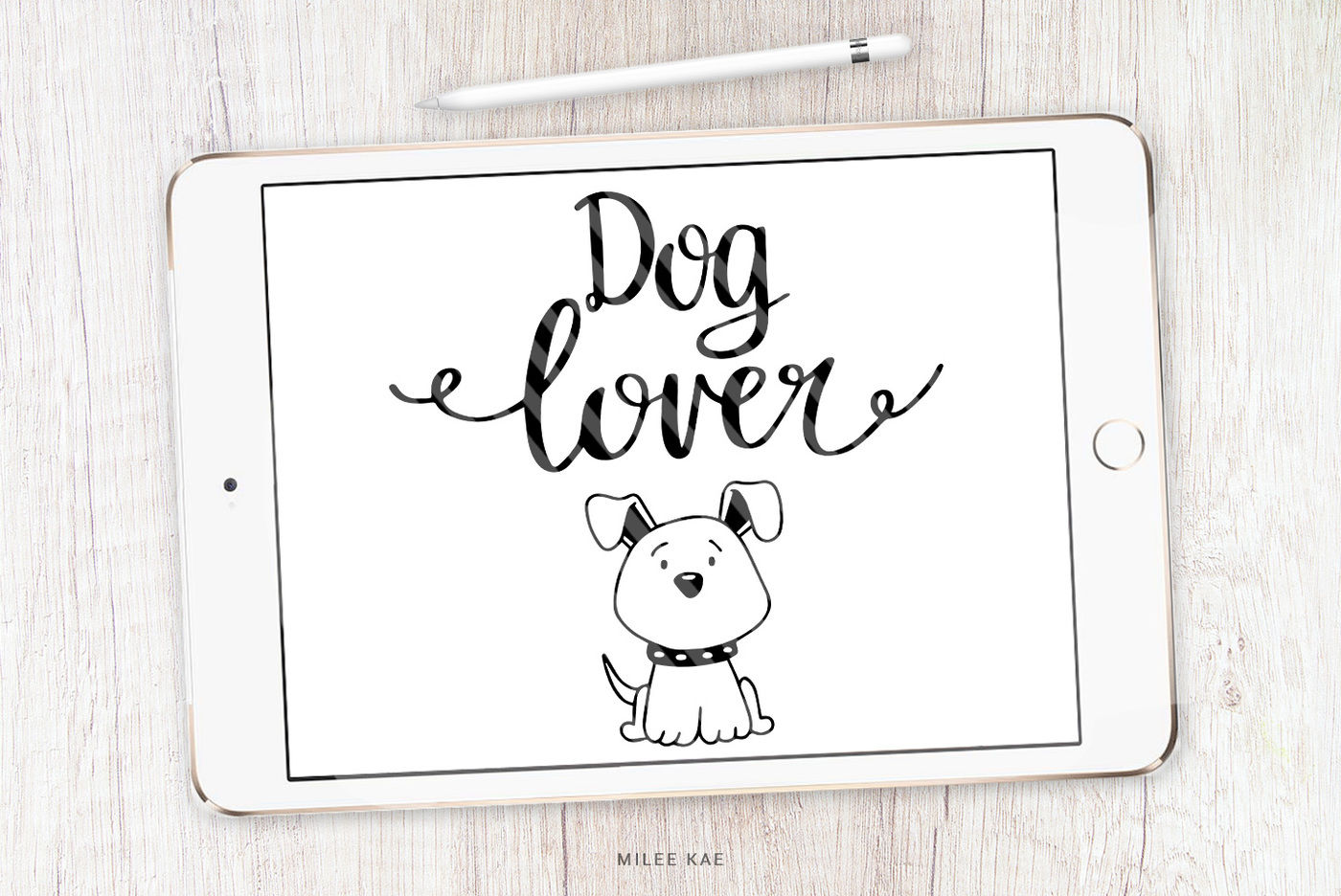 Dog lover SVG, cutting file and decal By Michelekae | TheHungryJPEG