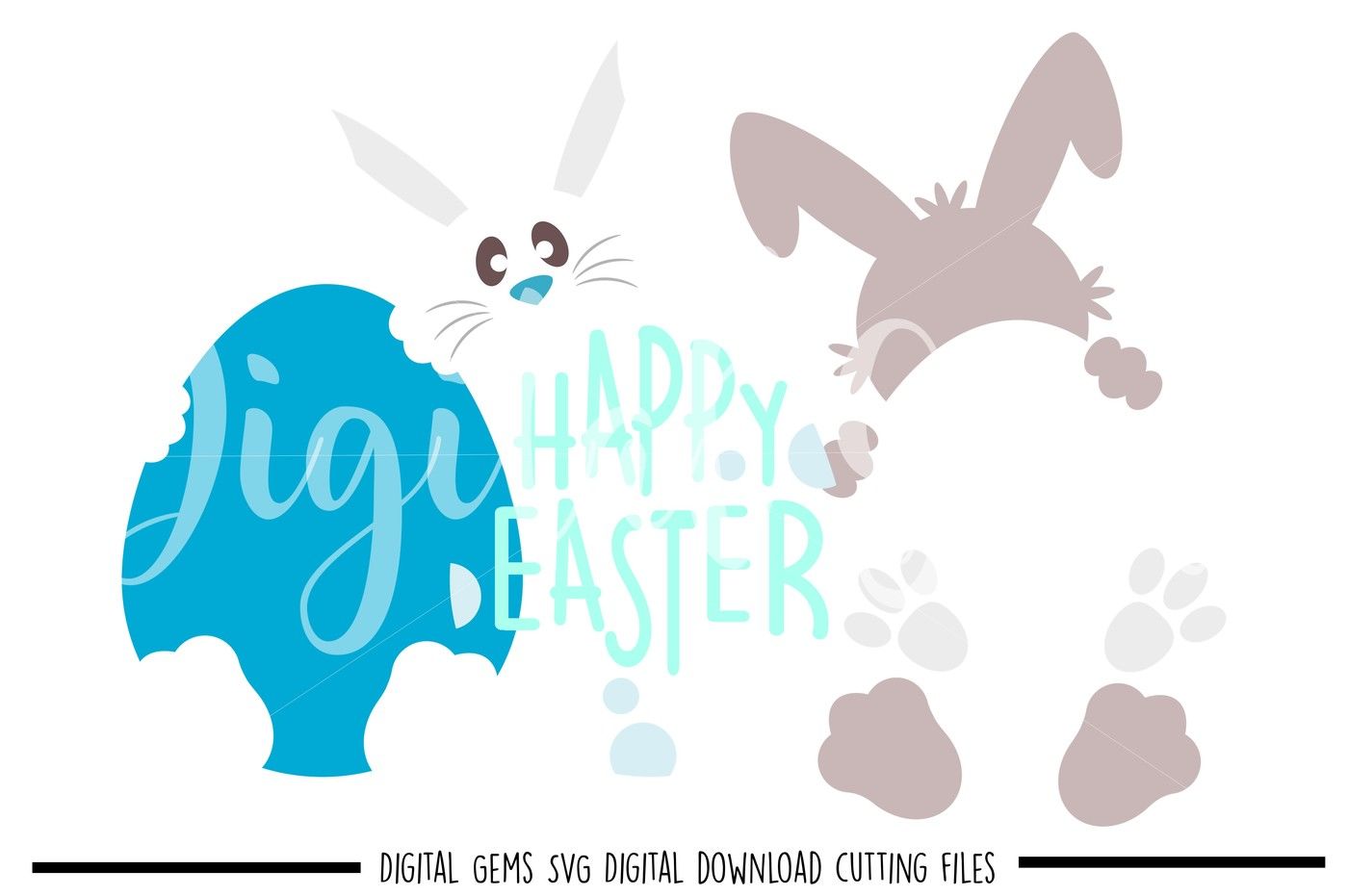 Easter SVG / DXF / EPS / PNG Files By Digital Gems | TheHungryJPEG
