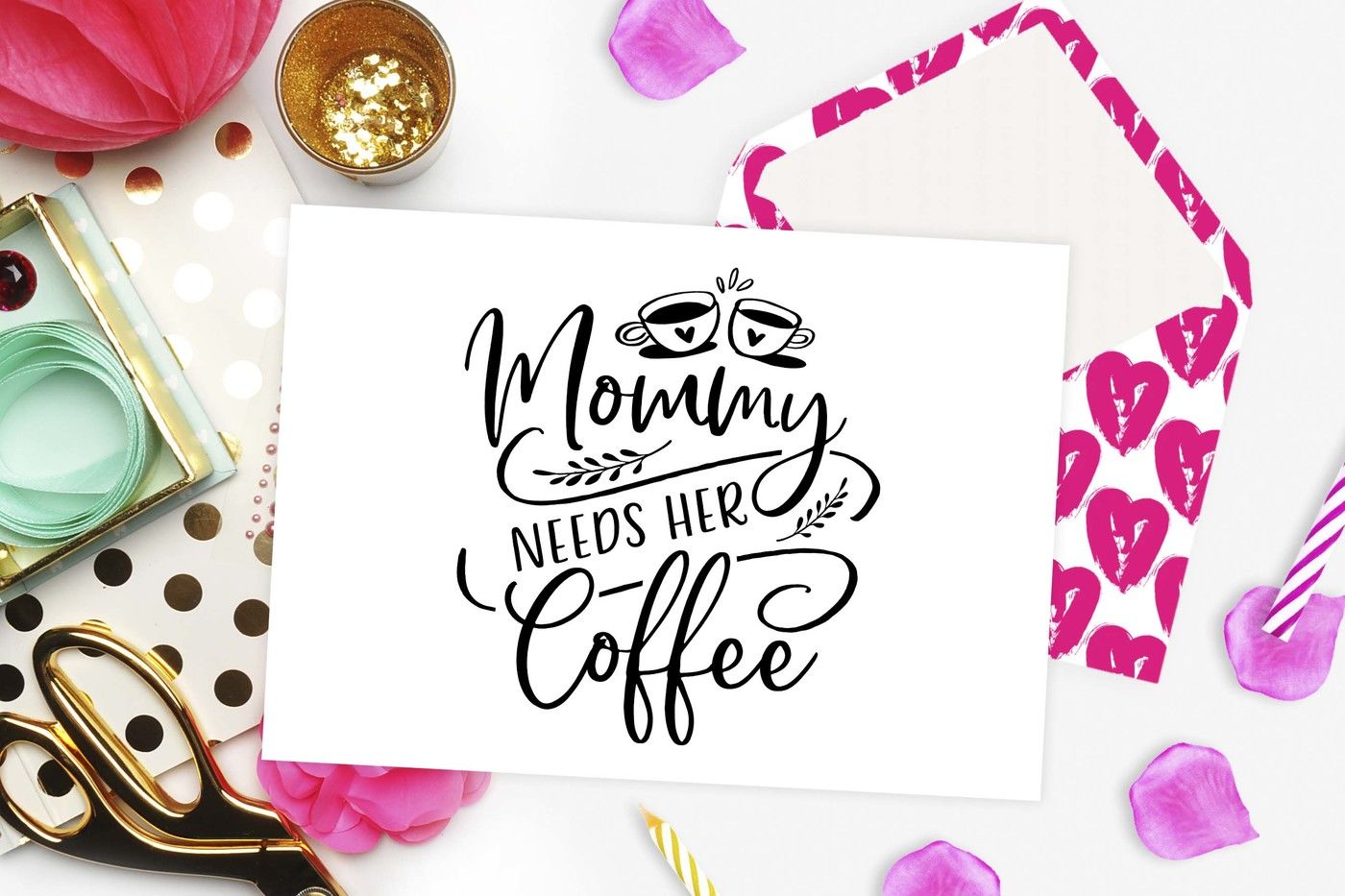 Download Mommy needs her coffee SVG DXF PNG EPS By ...