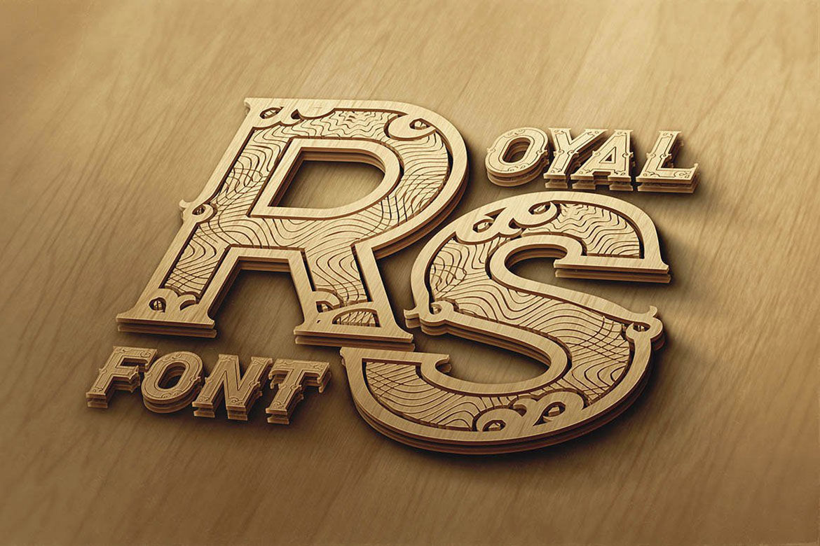 Royal Vintage Style Font By Cruzine Design Thehungryjpeg Com