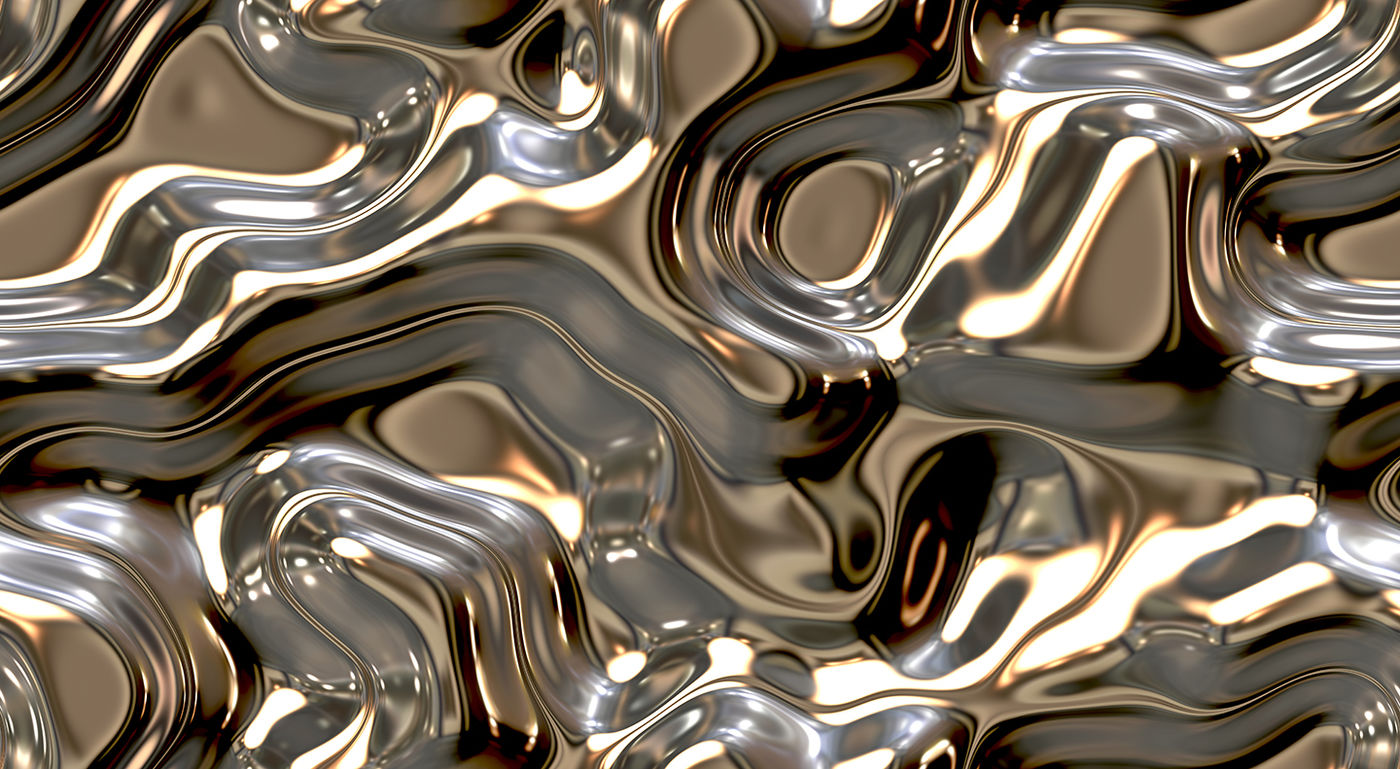 20 Seamless Liquid Metal Background Textures By Textures & Overlays