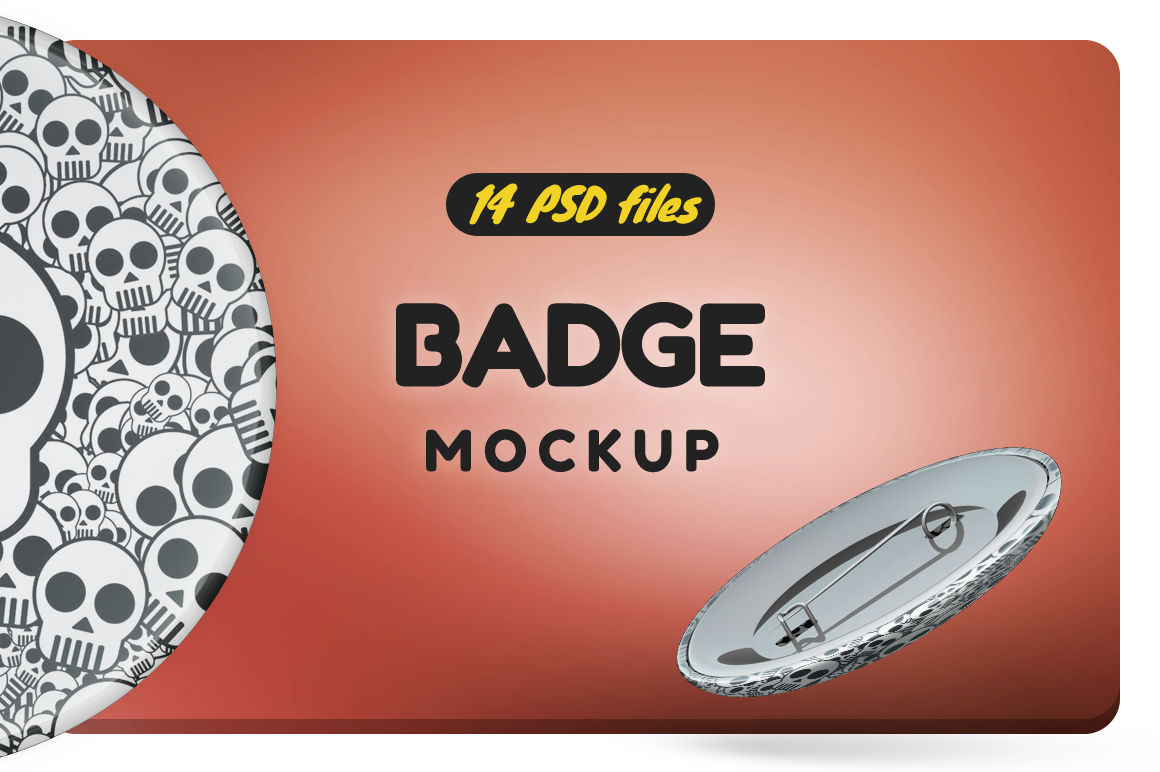 Download Badge Mockup Psd Free Free Mockups Psd Template Design Assets