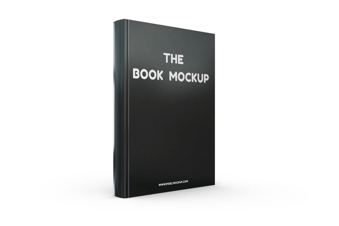 The Book Mockup By Mock Up Store | TheHungryJPEG