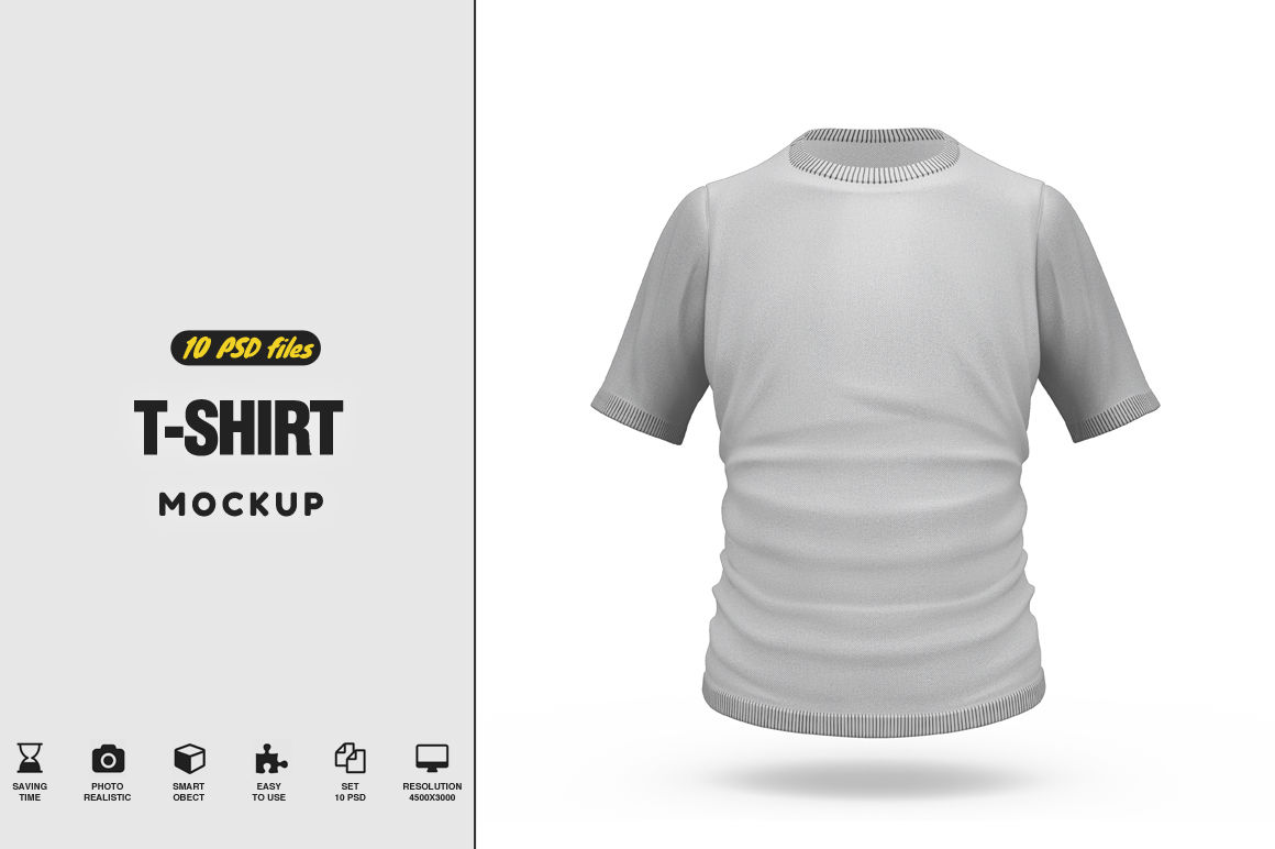 T-shirt Mockup By Mock Up Store | TheHungryJPEG