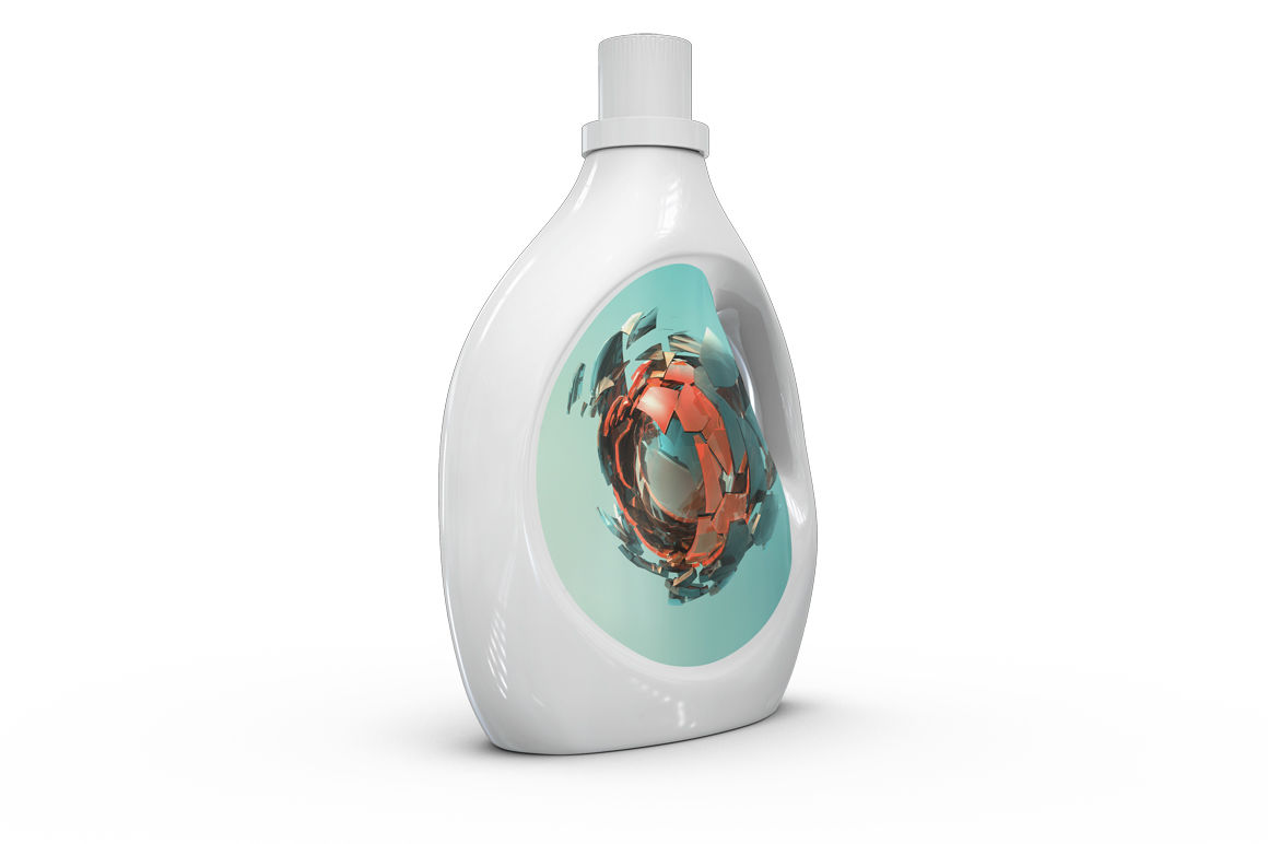Detergent Bottle Mockup By Mock Up Store | TheHungryJPEG.com