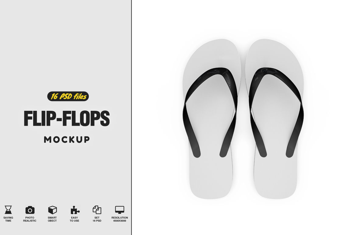 Download Flip-Flops Mockup By Mock Up Store | TheHungryJPEG.com