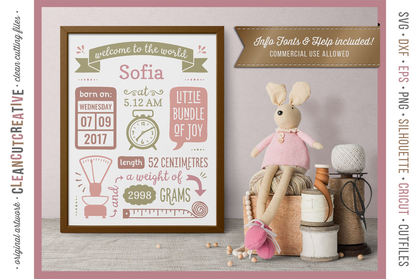 Download New File Svg Christmas Baby Announcement 2020