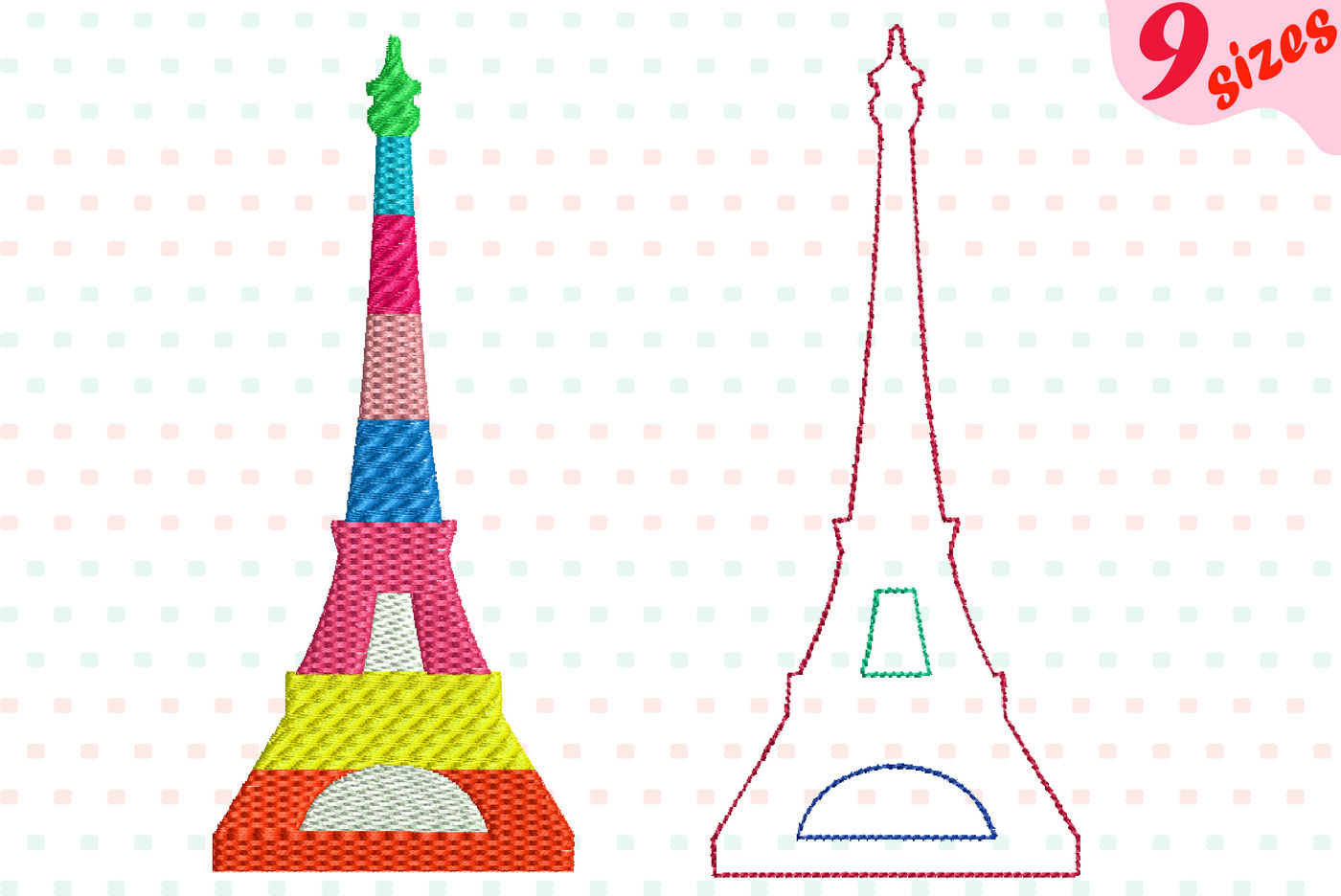 The Eiffel Tower (Free Template For a 3D Pen)