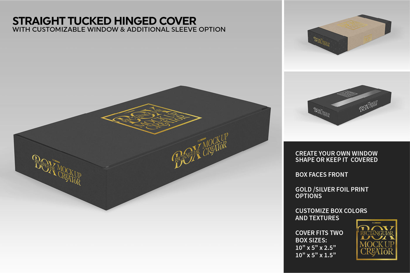 Download Rectangular Box Mock Up Creator By INC Design Studio ...