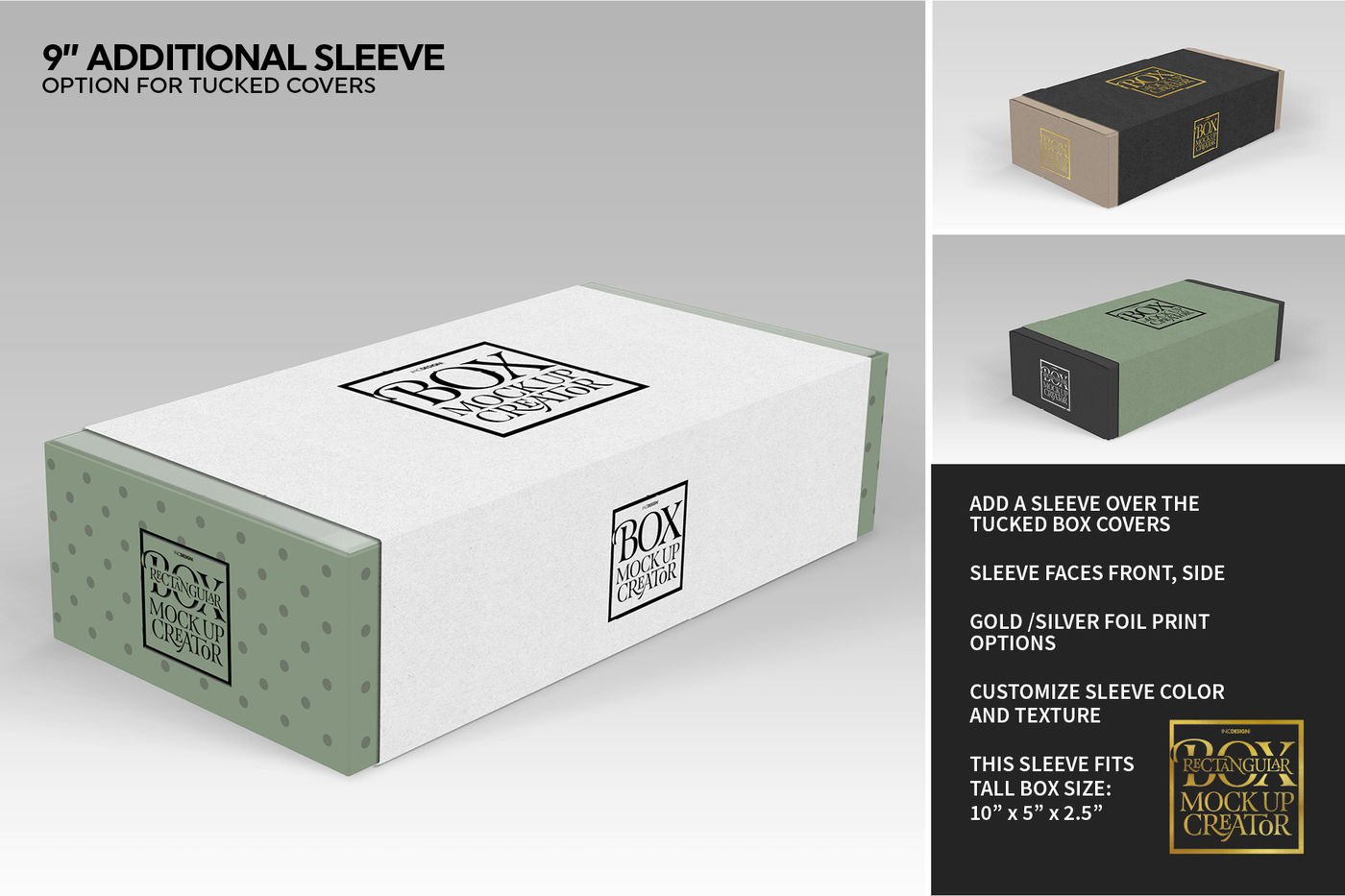 Download Rectangular Box Mock Up Creator By INC Design Studio ...