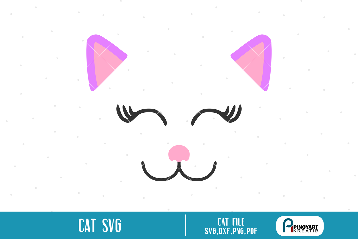 Download Cat Svg Cat Svg File Cat Svg Cat Svg For Cricut Cat Svg For Silhouette Cat Dxf Cat Cut File Kitten Svg Kitten Svg File Cat Print Cat Face Svg By Pinoyart Thehungryjpeg Com