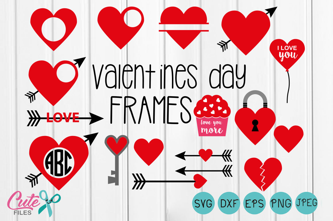Download Valentines Day Monogram SVG Files,heart monogram, Heart ...