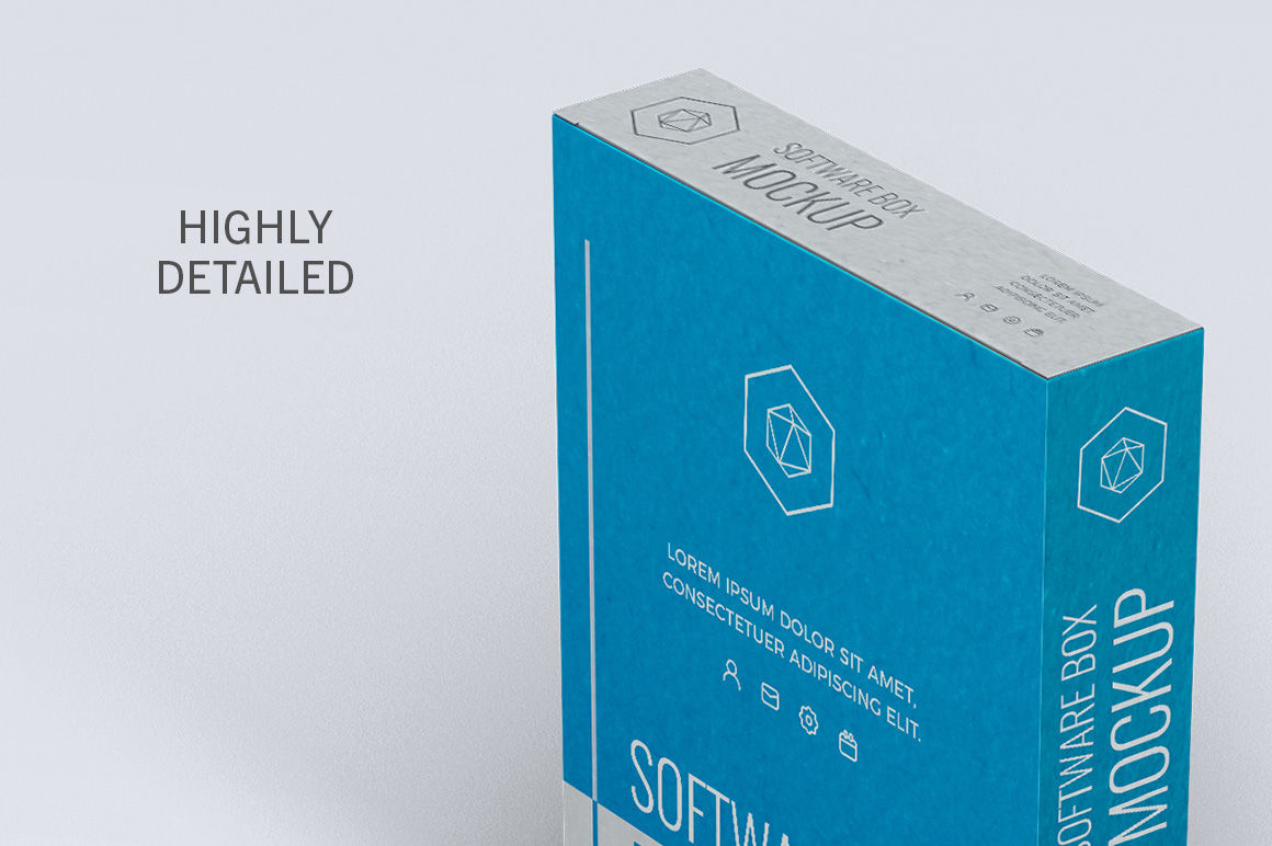 Download Software Box - 8 Mockup By Illusiongraphic | TheHungryJPEG.com