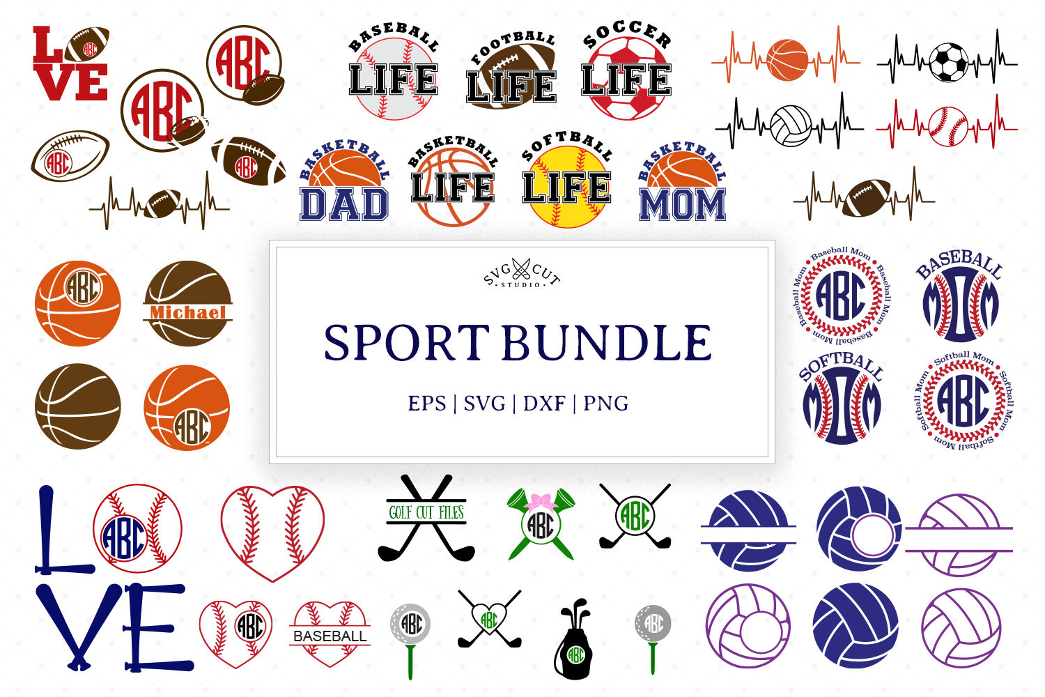 Download Sport Svg Bundle By Svg Cut Studio Thehungryjpeg Com