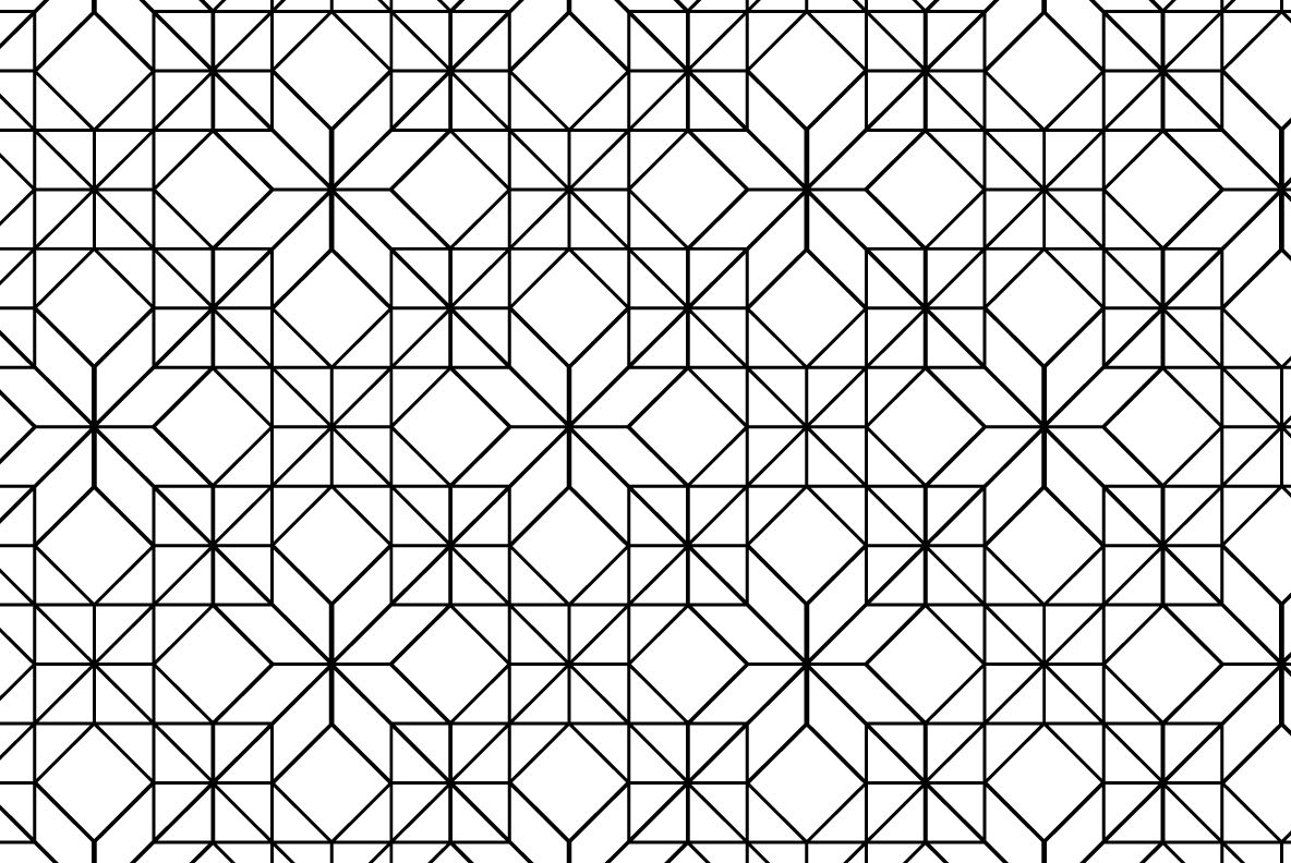 12 Linear Geometric Patterns Part 1 By Softulka | TheHungryJPEG
