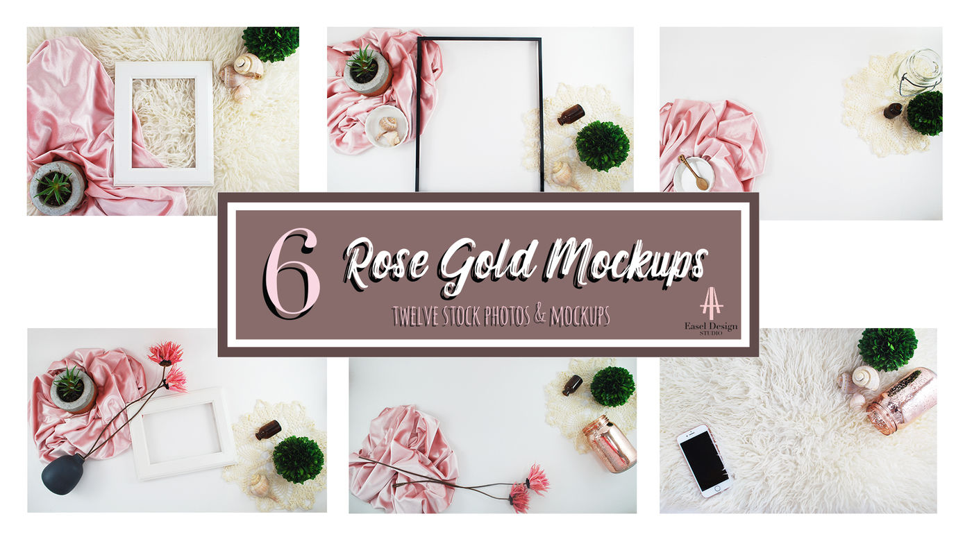 Download Rose Gold Mockups and Stock Photos By Easel Design ...