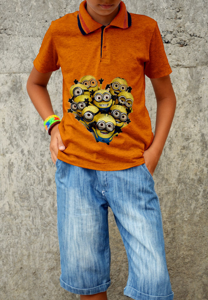 Download Children Polo T-shirt Mockup By artolus | TheHungryJPEG.com