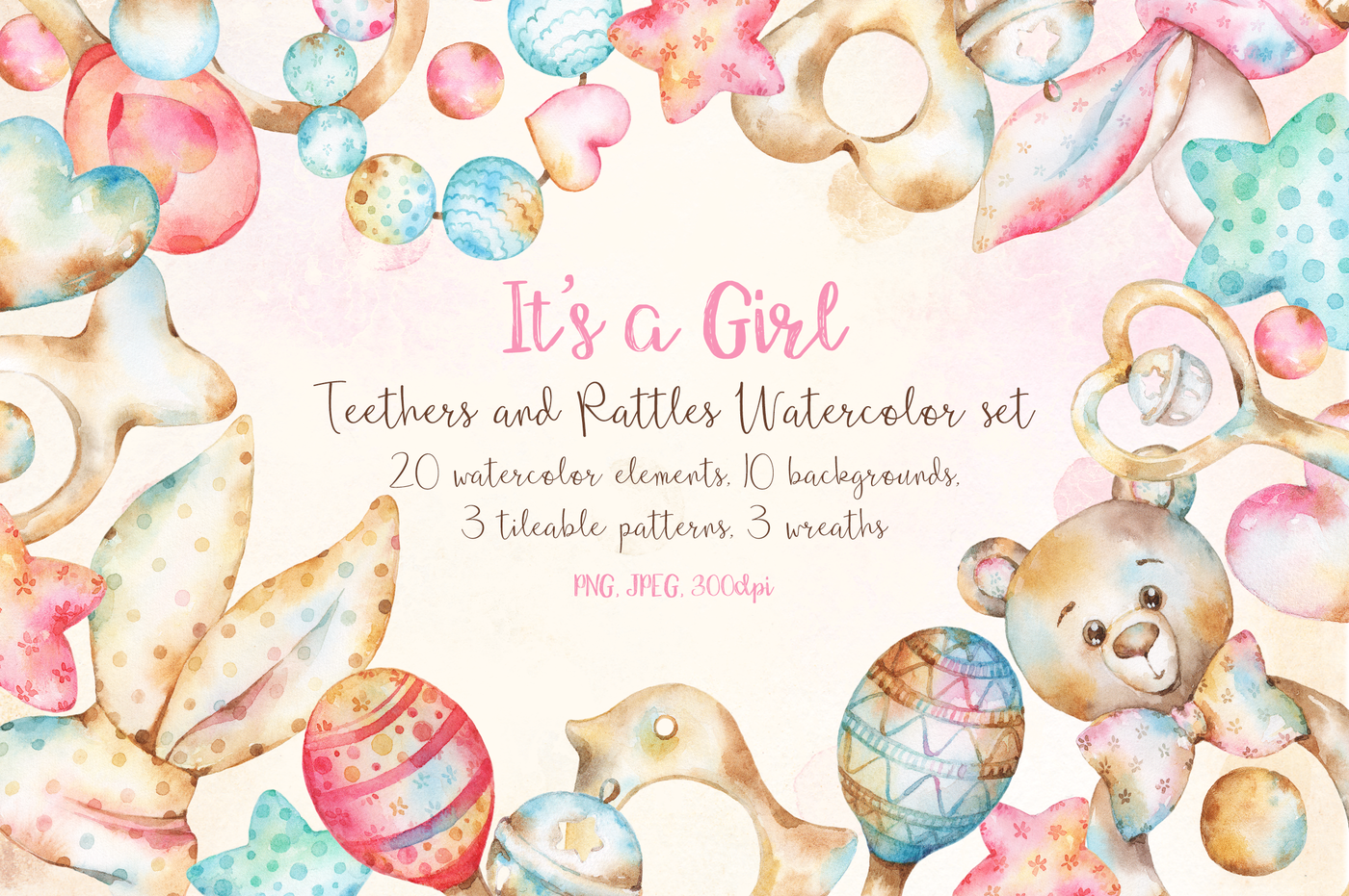 baby girl rattles