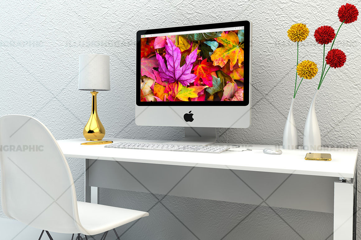 Download Pc Monitor Mockup Psd Yellowimages