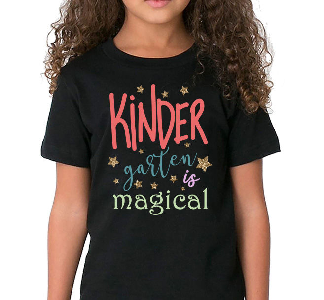 Kindergarten Is Magical Svg Files Kindergarten Svg Tshirt Design Svg By Kyo Digital Studio Thehungryjpeg Com